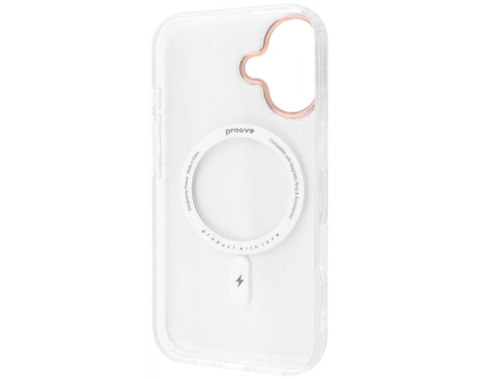 Чехол-силикон Proove Cupum Case with Magnetic Ring iPhone 17 White