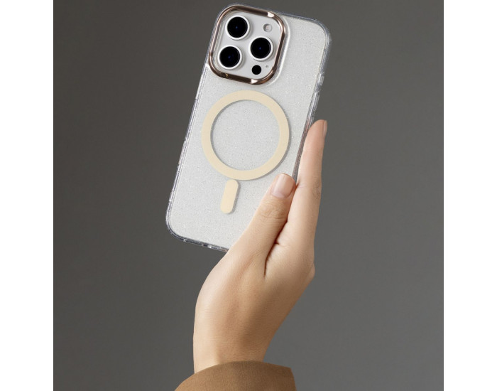 Чехол-силикон Proove Cupum Case with Magnetic Ring iPhone 17 White
