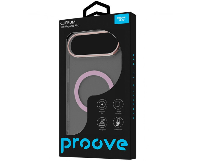 Чехол-силикон Proove Cupum Case with Magnetic Ring iPhone Air White