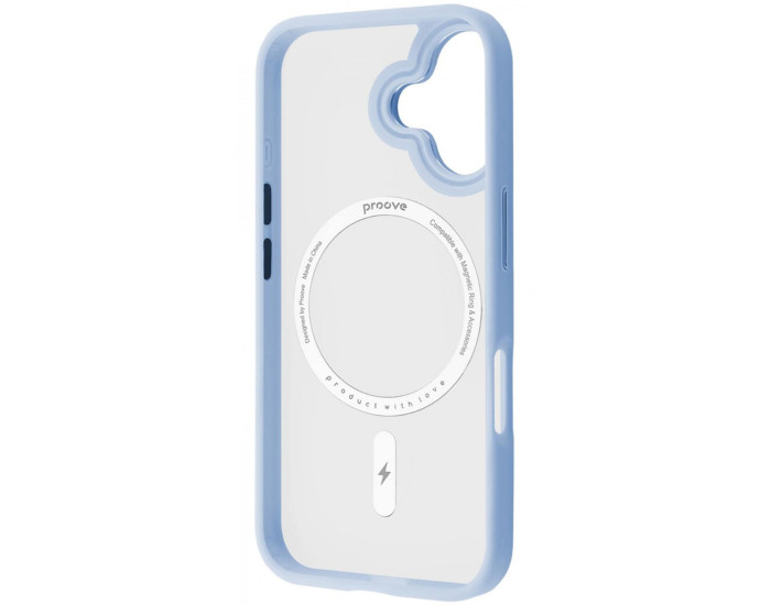 Чехол-силикон Proove Essence Case with MagSafe Ring iPhone 17 Midnigth Blue