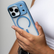 Чехол-силикон Proove Essence Case with MagSafe Ring iPhone 17 Midnigth Blue