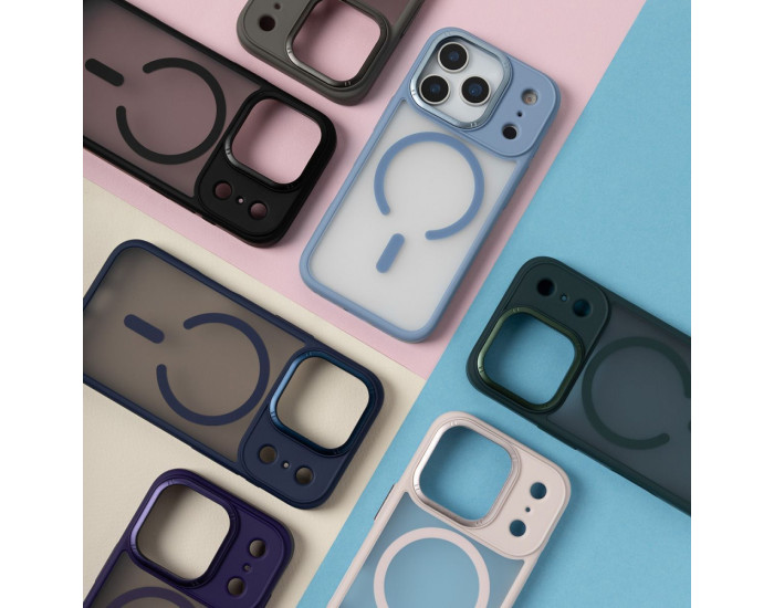 Чехол-силикон Proove Essence Case with MagSafe Ring iPhone 17 Midnigth Blue