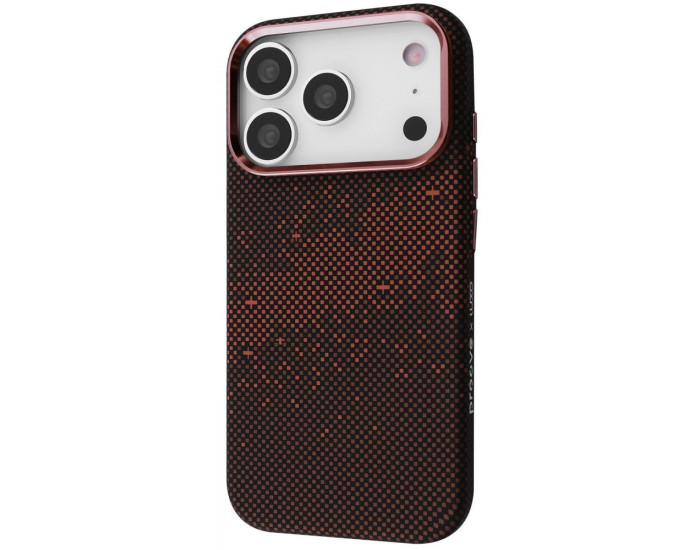 Чехол-силикон Proove Gleam Case with Magnetic Ring iPhone 17 Pro Milky way