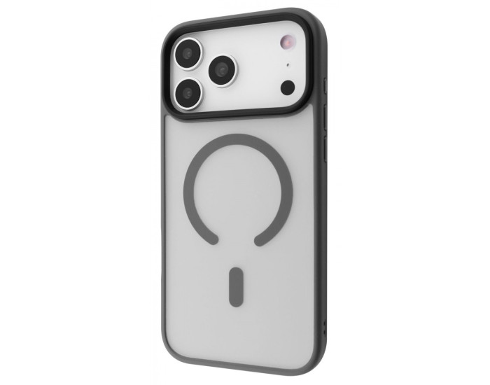 Чехол-силикон WAVE Matte Insane Case with MagSafe Ring iPhone 17 Pro Gray 