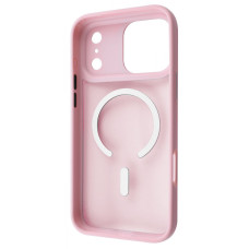 Чехол-силикон WAVE Matte Insane Case with MagSafe Ring iPhone 17 Pro Gray 