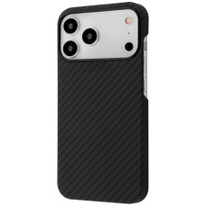 Чехол-силикон Proove Carbon Slim with Magnetic Ring iPhone 17 Pro (Black)