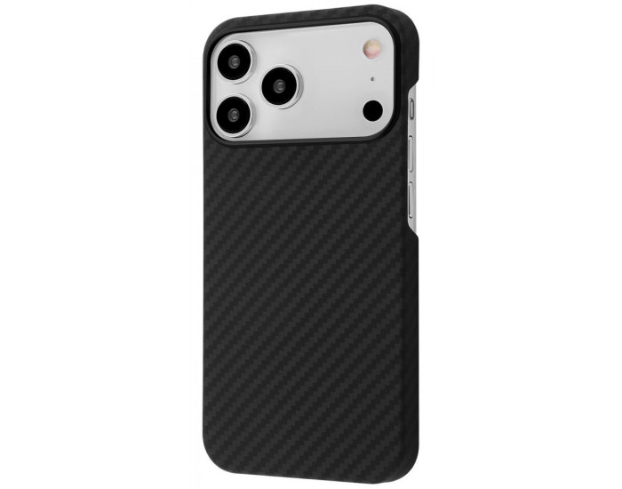 Чехол-силикон Proove Carbon Slim with Magnetic Ring iPhone 17 Pro (Black)