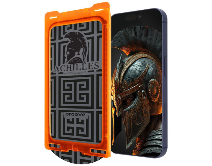 Захисне Скло Proove Achilles Installation Box iPhone 15 Pro Max, Black