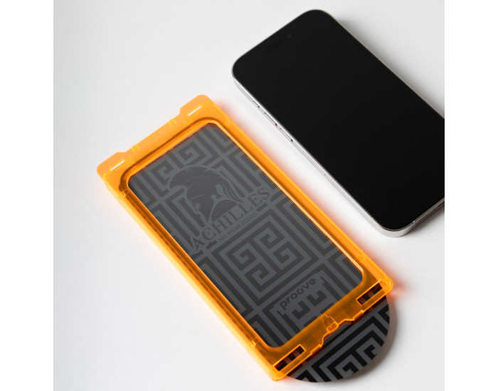 Захисне Скло Proove Achilles Installation Box iPhone 15 Pro Max, Black
