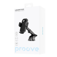 Автотримач Proove Longway Plaid Suction Type Car Mount, Black