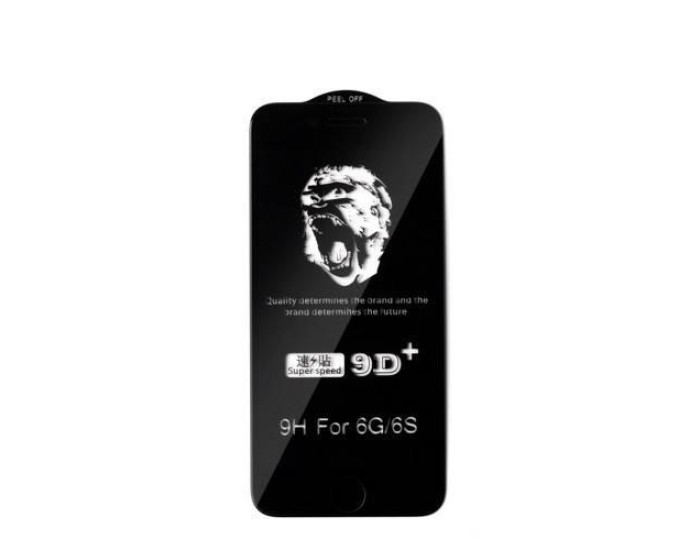 Захисне Скло 9D+ iPhone 6 / 6s Black