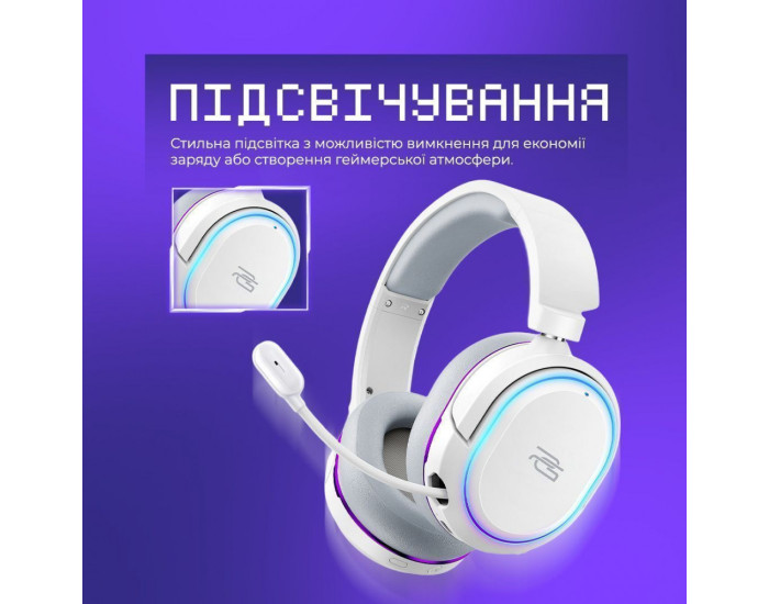 Беспроводные Наушники Игровые Proove Gaming Rapture Black