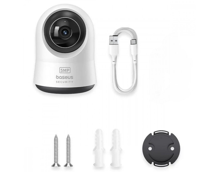 IP Камера Baseus Security P1 Indoor Camera 3K, White (S0TV012132)