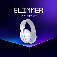 Беспроводные накладные наушники Proove Gaming Glimmer (APP)  White/Purple