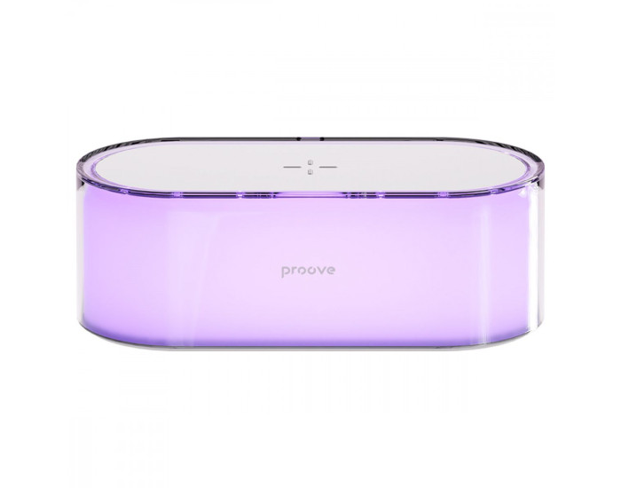 Ночник Proove Multicolor Glow 1200mAh с безпроводной зарядкой, White