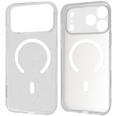 Чехол-силикон Proove Crystal Case with Magnetic Ring iPhone 17 Pro (Cosmic orange)