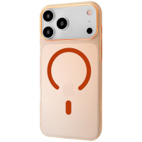 Чохол-силікон Proove Crystal Case with MagSafe Ring iPhone 17 Pro Max, Cosmic orange