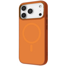 Чехол-силикон Proove Sapphire Case with Magnetic Ring iPhone 17 Pro Max (Cosmic orange)