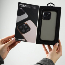 Чехол-силикон Proove Sapphire Case with Magnetic Ring iPhone 17 Pro Max (Cosmic orange)