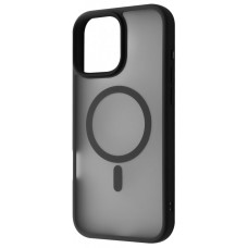 Чехол-силикон WAVE Matte Insane Case with MagSafe Ring iPhone 16 Pro Max Black 