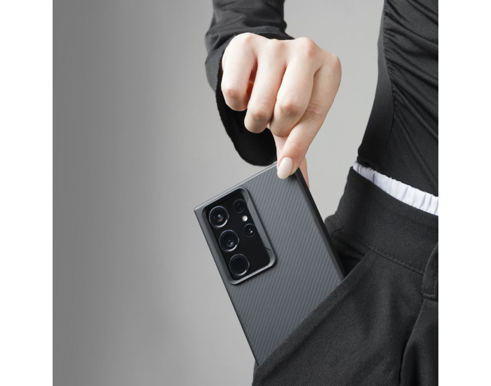 Чохол-силікон Proove Force Armor Case with Magnetic Ring Samsung Galaxy S23 Ultra (Black)