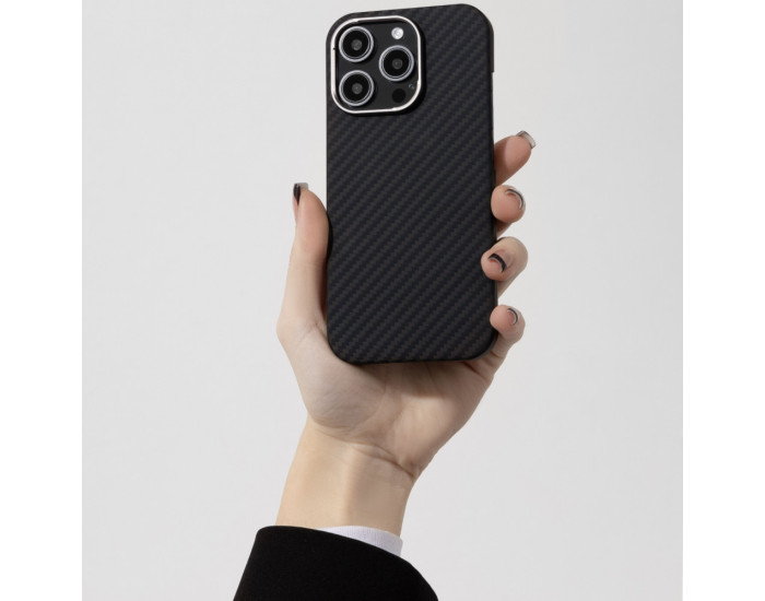 Чехол-силикон Proove Carbon Slim with Magnetic Ring iPhone 14 Pro Max Starfield