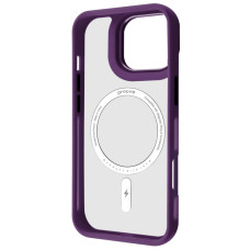 Чехол-силикон Proove Clear Essence Case with Magnetic Ring iPhone 16 Pro Max Black