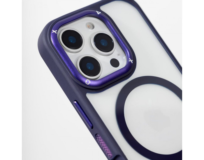 Чехол-силикон Proove Clear Essence Case with Magnetic Ring iPhone 16 Pro Max Black