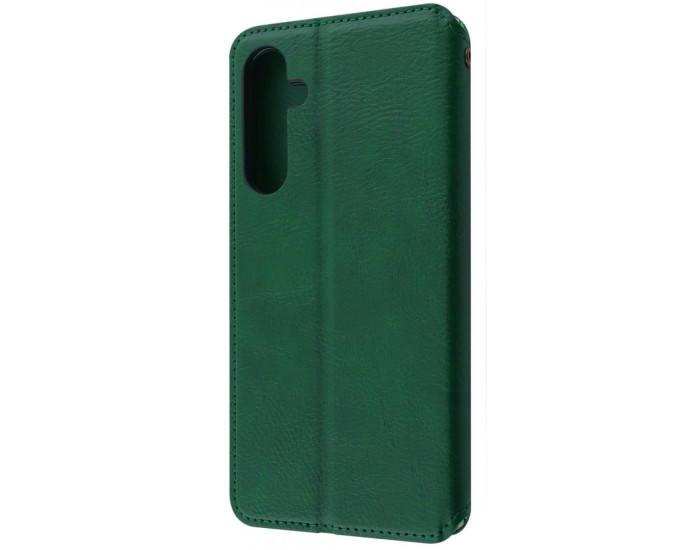 Чохол-книга WAVE Cubic Rubic Case Samsung S25 Green