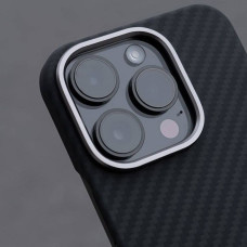 Чехол-силикон WAVE Premium Carbon Slim with Magnetic Ring iPhone 14 Plus /15 Plus Black
