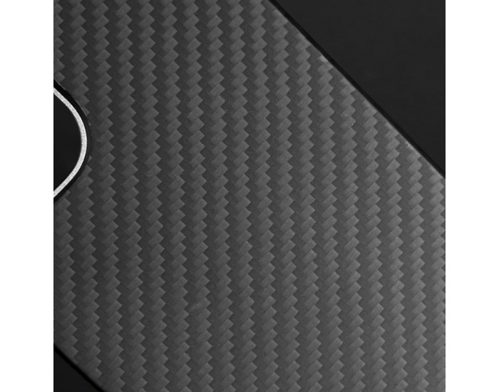 Чехол-силикон WAVE Premium Carbon Slim with Magnetic Ring iPhone 14 Plus /15 Plus Black