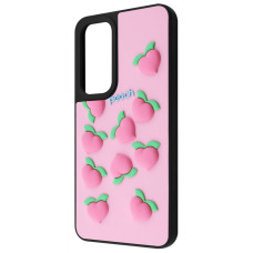 Чехол-силикон WAVE Doodle Case Samsung Galaxy S25 FE (peach)
