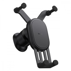 Автотримач в дефлектор Baseus Stable Gravitational Car Mount Lite (SUWX010001) (Чорний / Black)