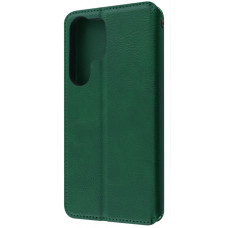 Чохол-книга WAVE Cubic Rubic Samsung S938B Galaxy S25 Ultra, Green