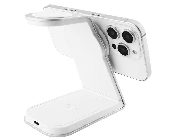Бездротова зарядка Proove Omni Power 3 in 1 White