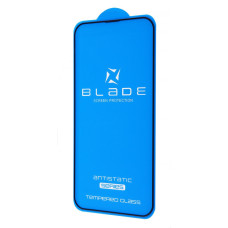 Защитное стекло Blade Antistatic iPhone 13 Pro Max /14 Plus, Черный