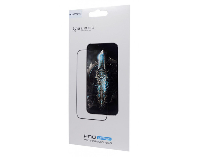 Защитное стекло Blade Antistatic iPhone 14 Pro /15 /16, Черный