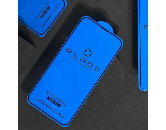 Защитное стекло Blade Antistatic iPhone 14 Pro /15 /16, Черный