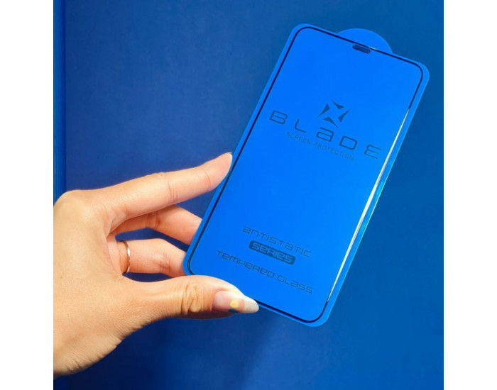 Защитное стекло Blade Antistatic iPhone 14 Pro /15 /16, Черный