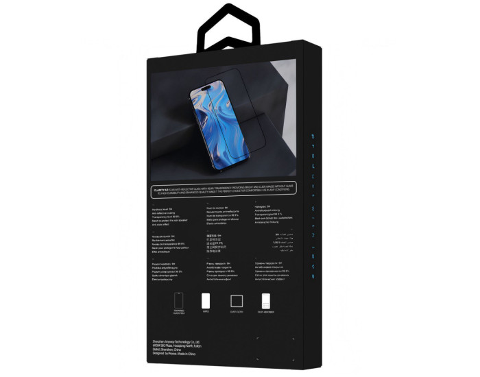Захисне Скло Proove Clarity AR iPhone 16 Plus, Black
