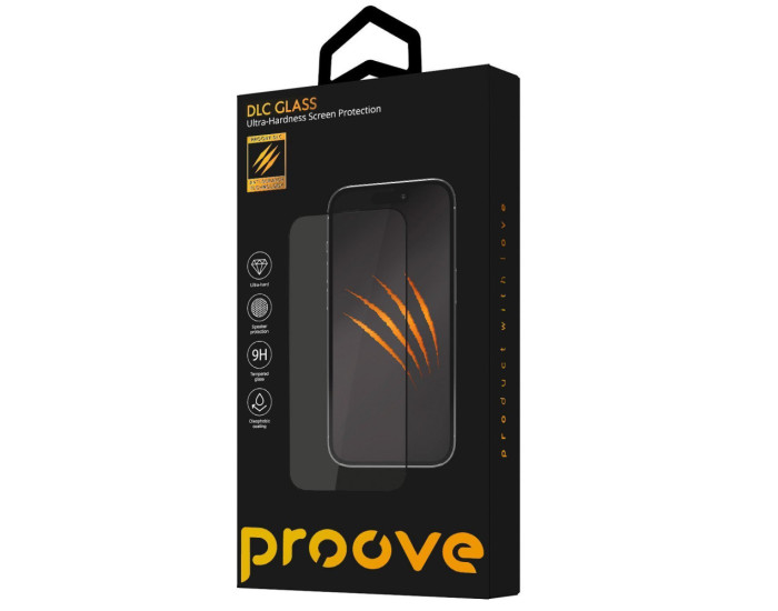 Захисне Скло Proove DLC iPhone 15 Pro, Black