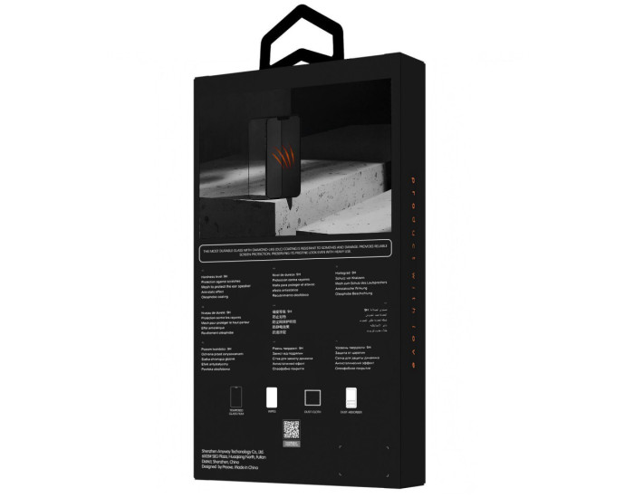Захисне Скло Proove DLC iPhone 16 Pro /17, Black
