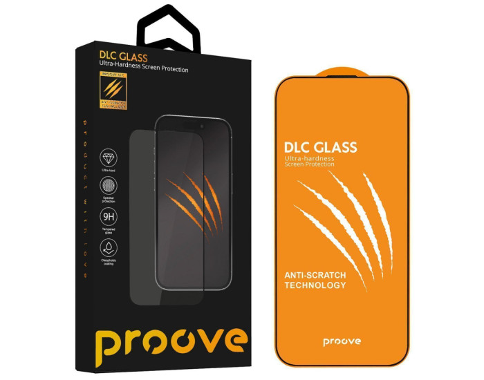 Захисне Скло Proove DLC iPhone 16 Pro /17, Black