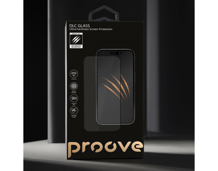 Захисне Скло Proove DLC iPhone 16 Pro /17, Black