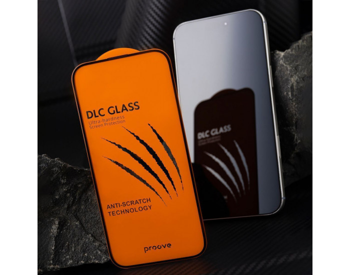 Захисне Скло Proove DLC iPhone 16 Pro /17, Black