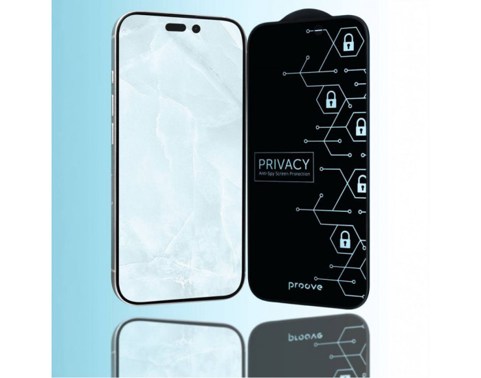 Захисне Скло Proove Privacy iPhone 16 Pro /17, Black