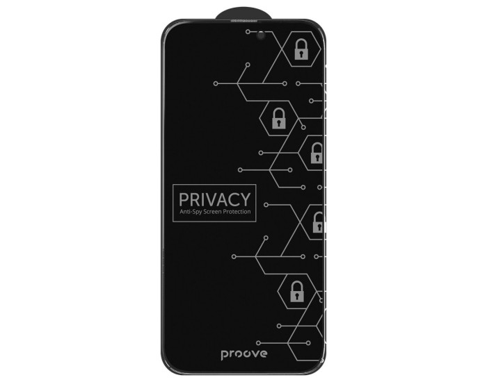 Захисне Скло Proove Privacy iPhone 17 Pro, Black