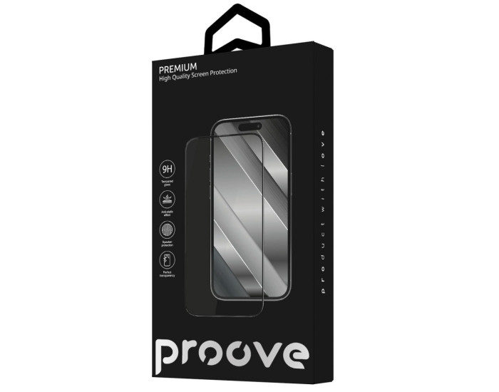 Захисне Скло Proove Premium iPhone 17 Pro Max Black