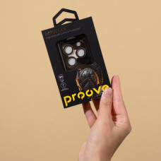 Защитное стекло на камеру Proove Achilles iPhone 14 Pro /14 Pro Max, Silver
