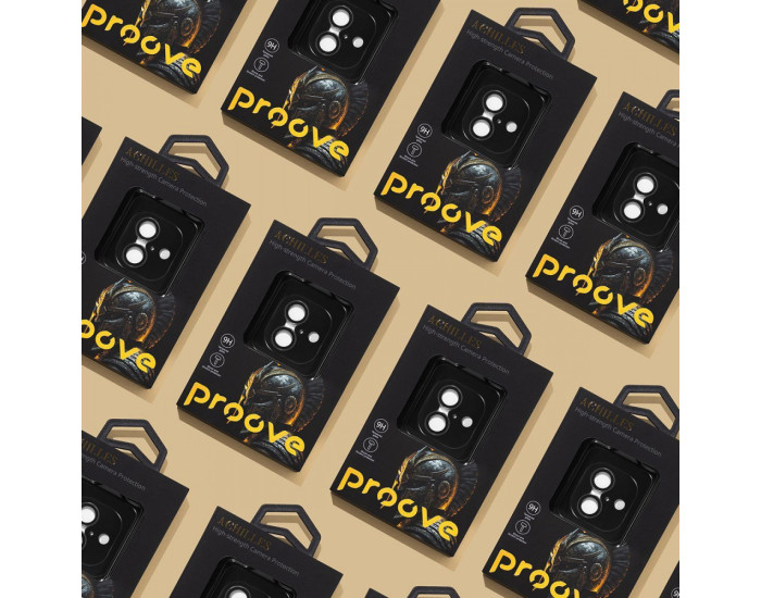 Защитное стекло на камеру Proove Achilles iPhone 15 Pro /15 Pro Max, Dark Blue